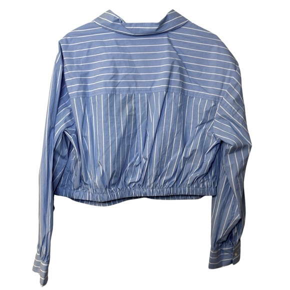 NWT Cropped button down long sleeve women’s shirt size 1X - Picture 5 of 12
